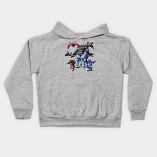 Masterpiece Soundwave and Cassettes Kids Hoodie